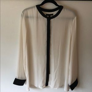 Banana Republic long sleeve blouse. NWT. Size XL